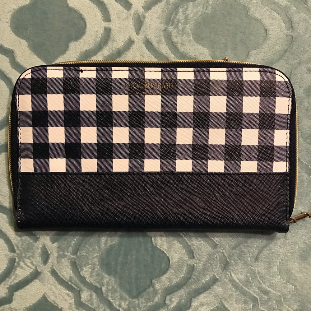isaac mizrahi makeup brush case
